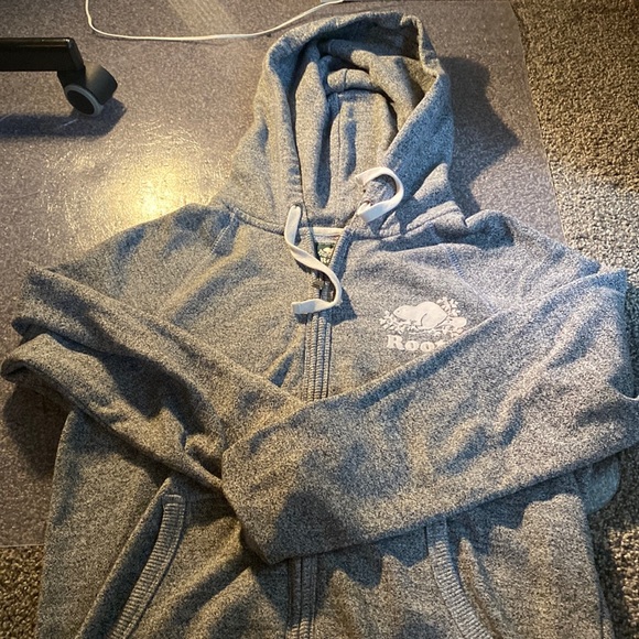 Grey roots zip up hoodie - Picture 1 of 2